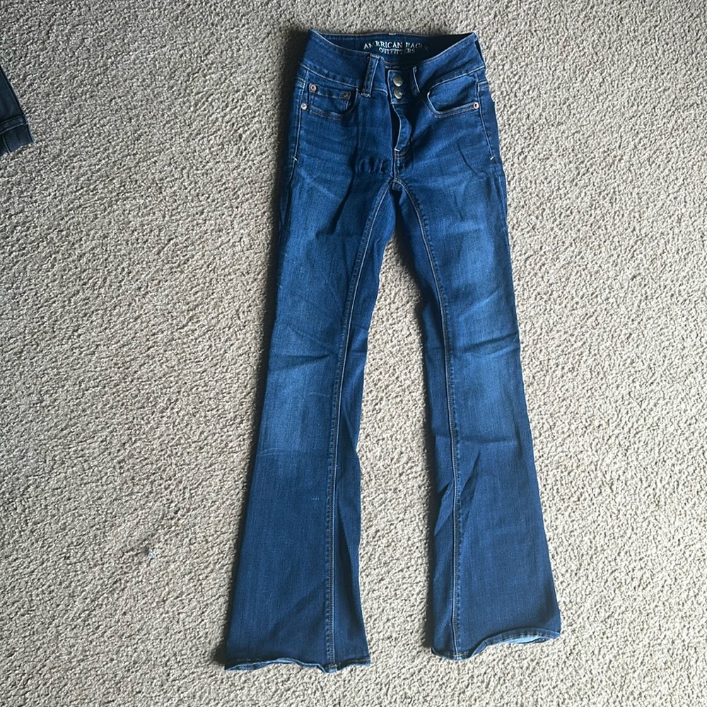 American Eagle artist flare short length